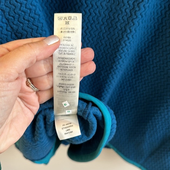 Patagonia R1 Air Full Zip Hoody Men’s Lagom Blue Size XXL - Picture 6 of 8
